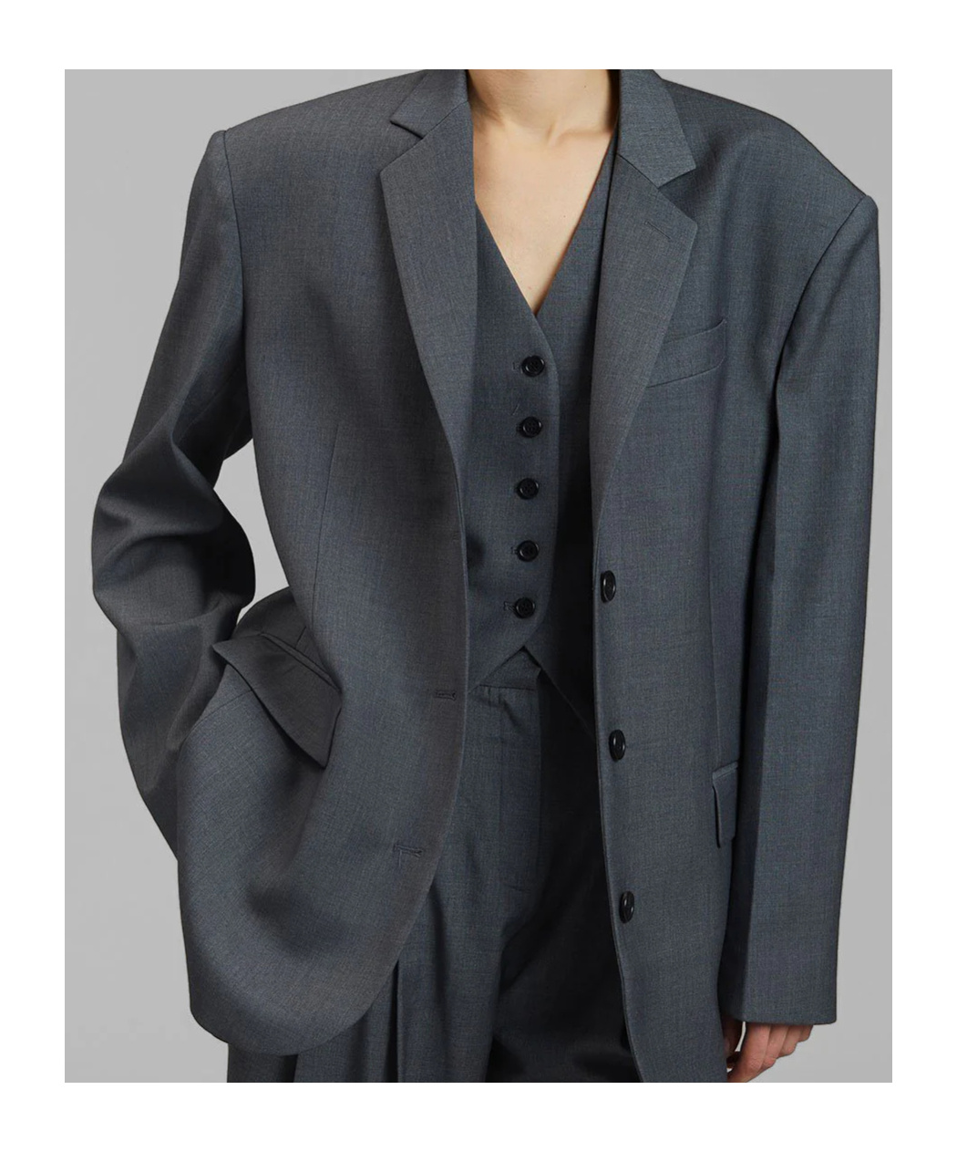 Shop The Frankie Shop Gelso Waistcoat