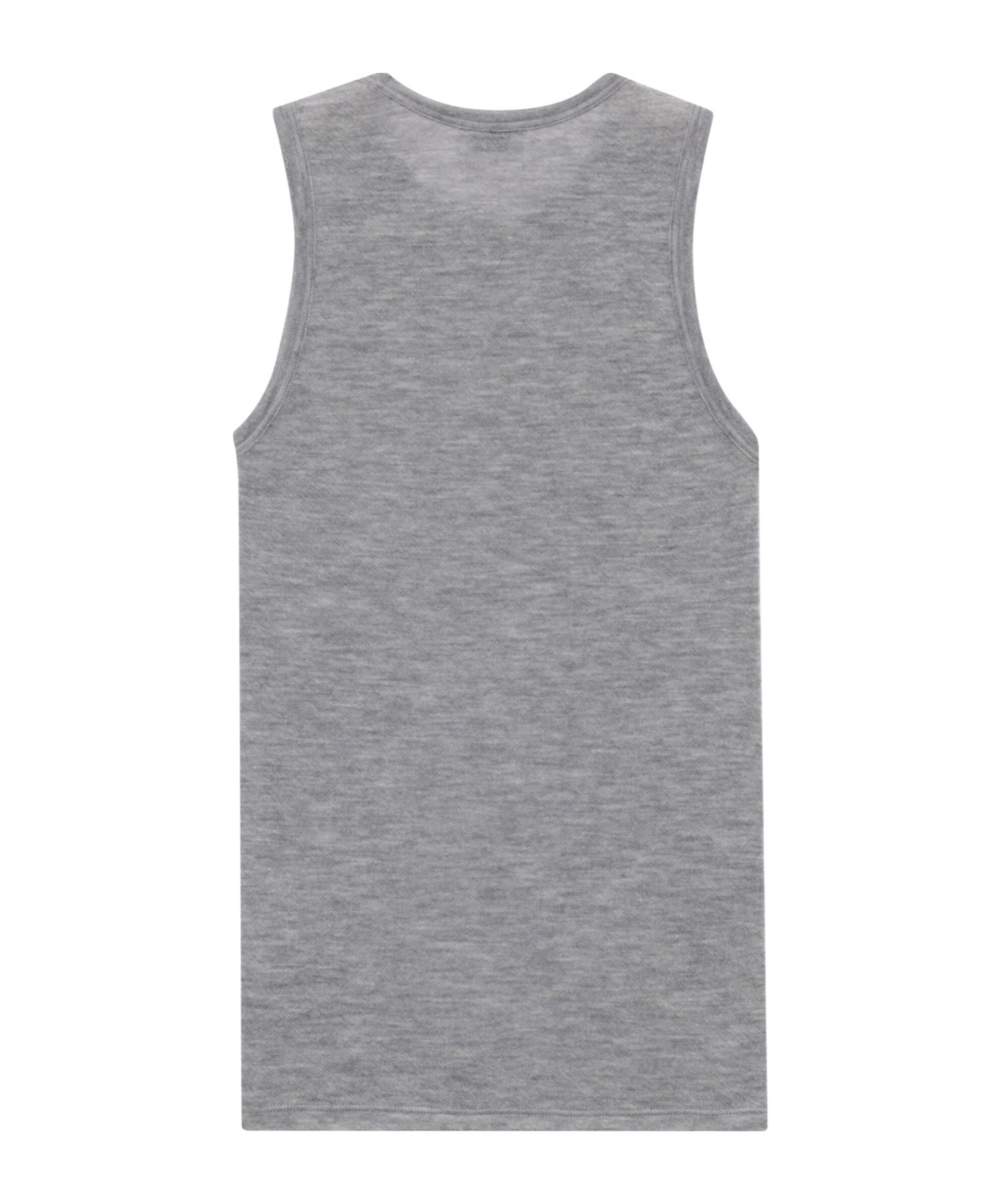 Saint Laurent Tank Top In Cashmere Jersey In Gray