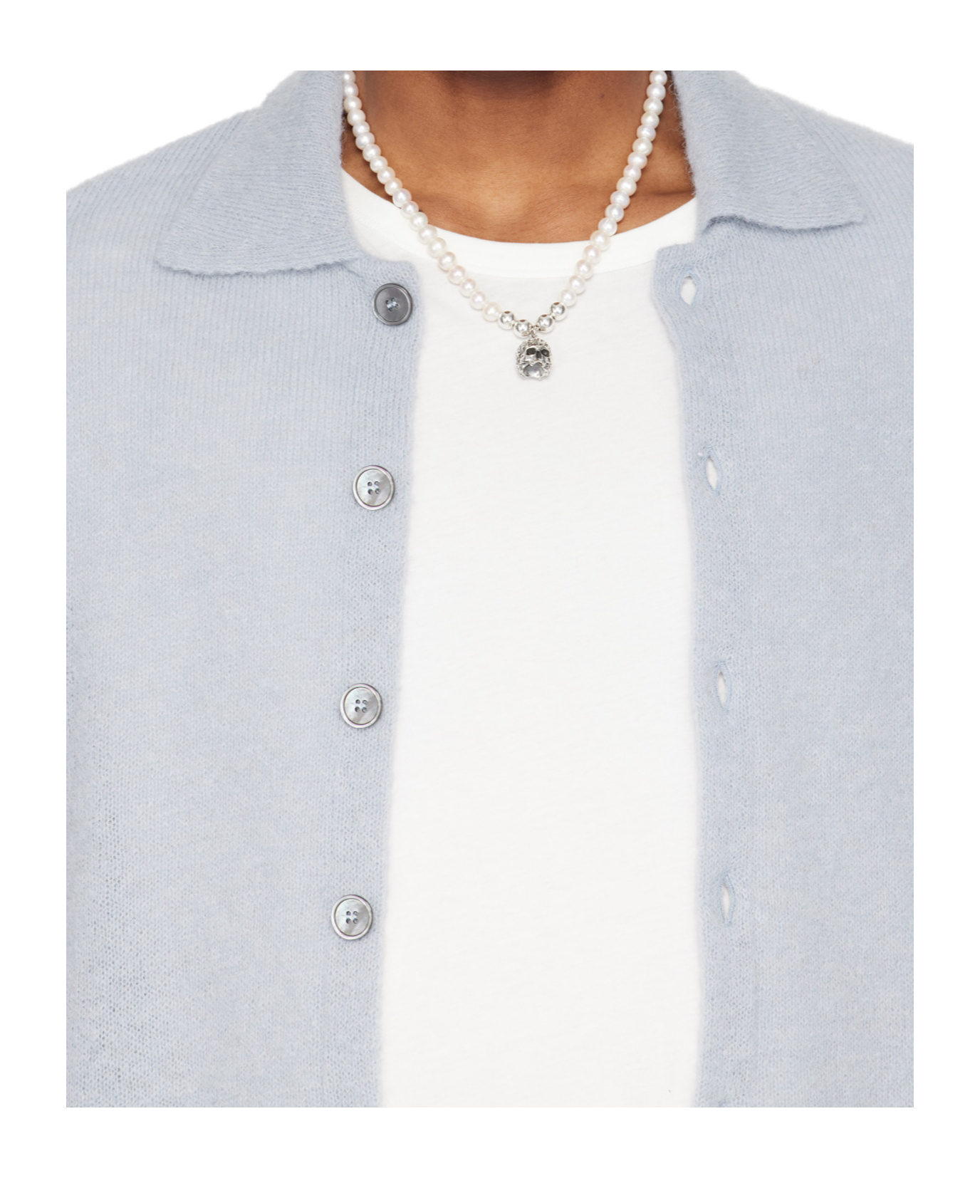 Emanuele Bicocchi Pendant Necklace In White