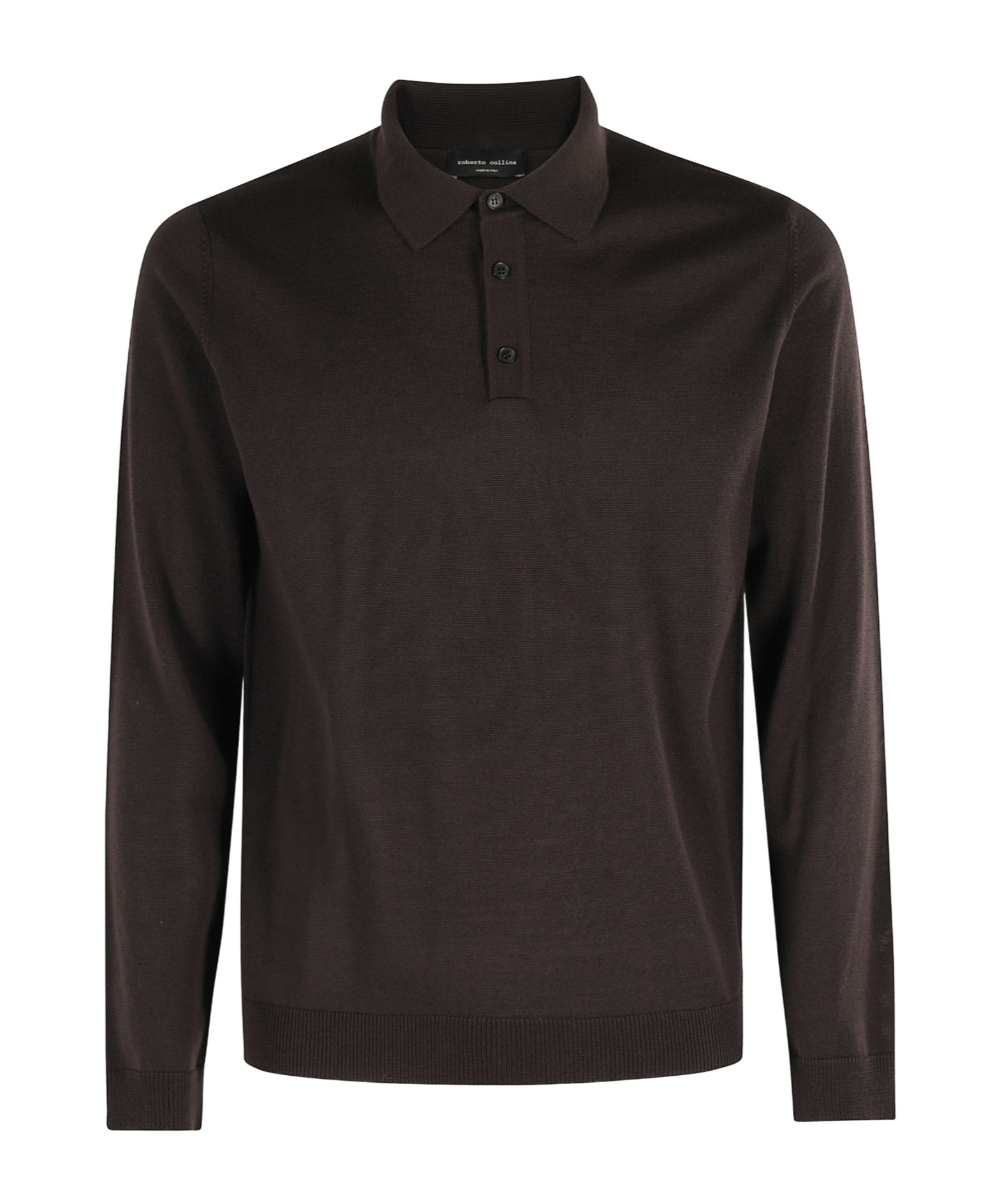 Roberto Collina Polo ml In Black