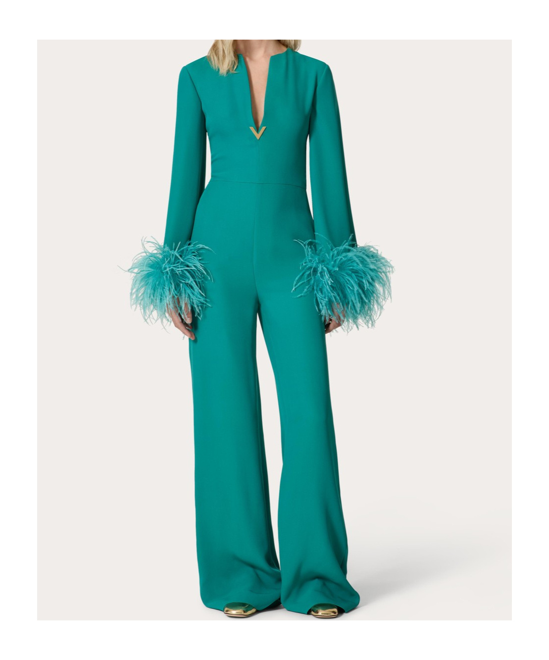 VALENTINO LONG-SLEEVED JUMPSUIT 