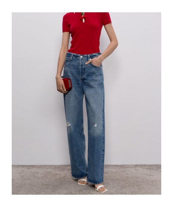 Citizen Of Humanity Citizens Of Humanity Ayla Baggy Jeans In Blue