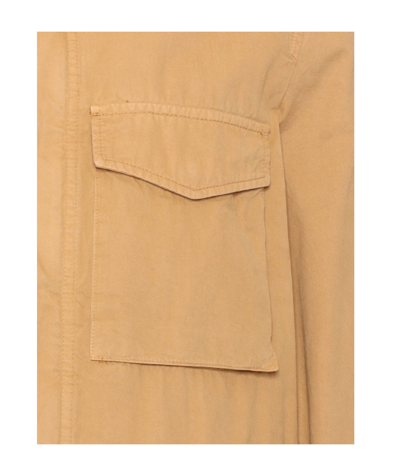 Aspesi Long-sleeved Casual Jacket In Nude