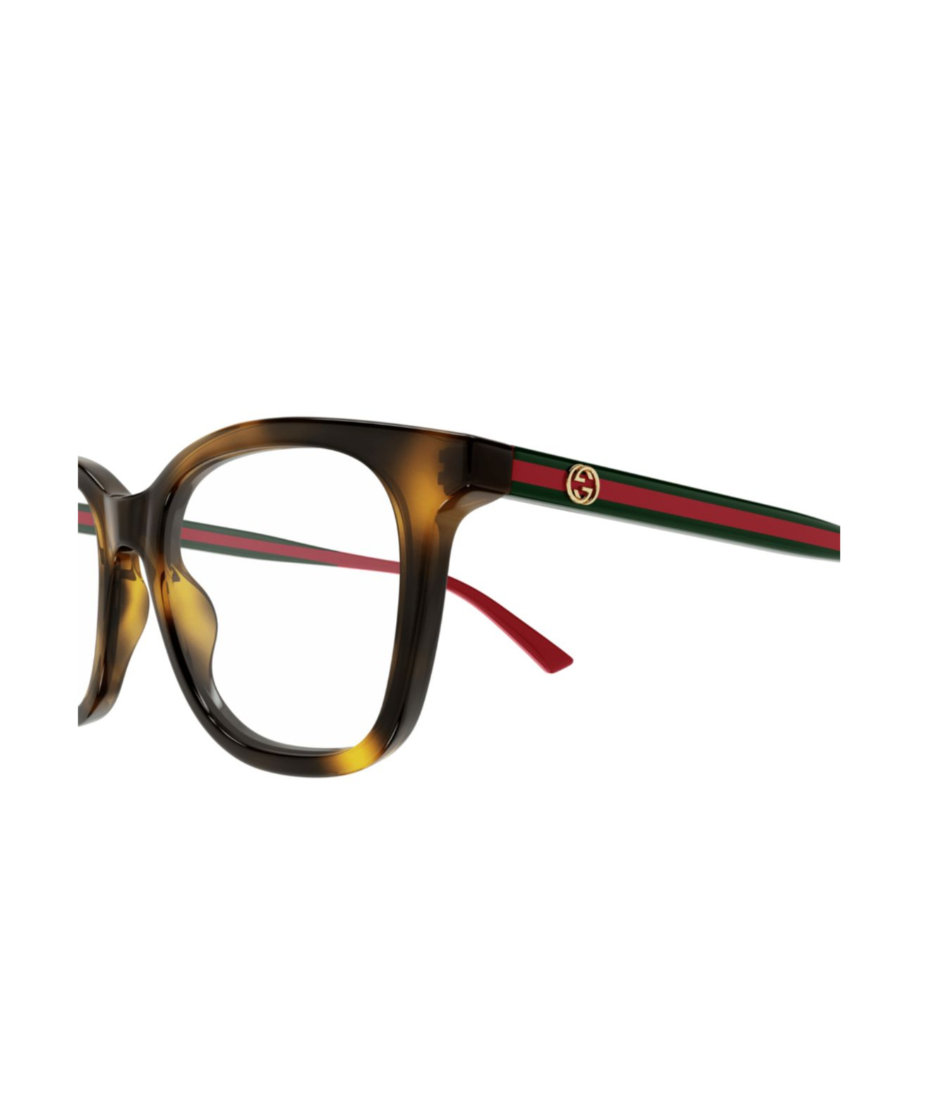 Gucci Square-frame Glasses In Brown