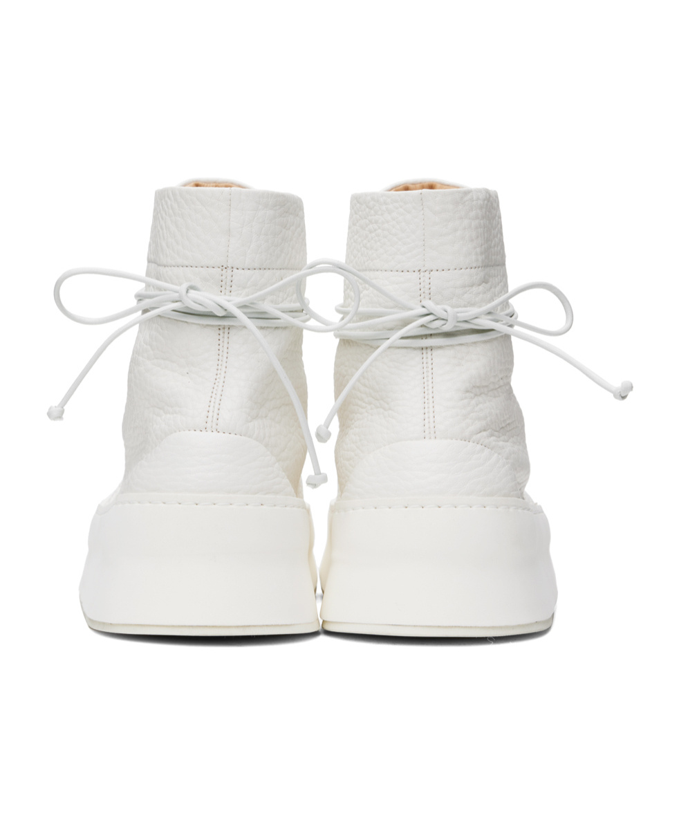 Marsèll Wrap Strap Boots In White