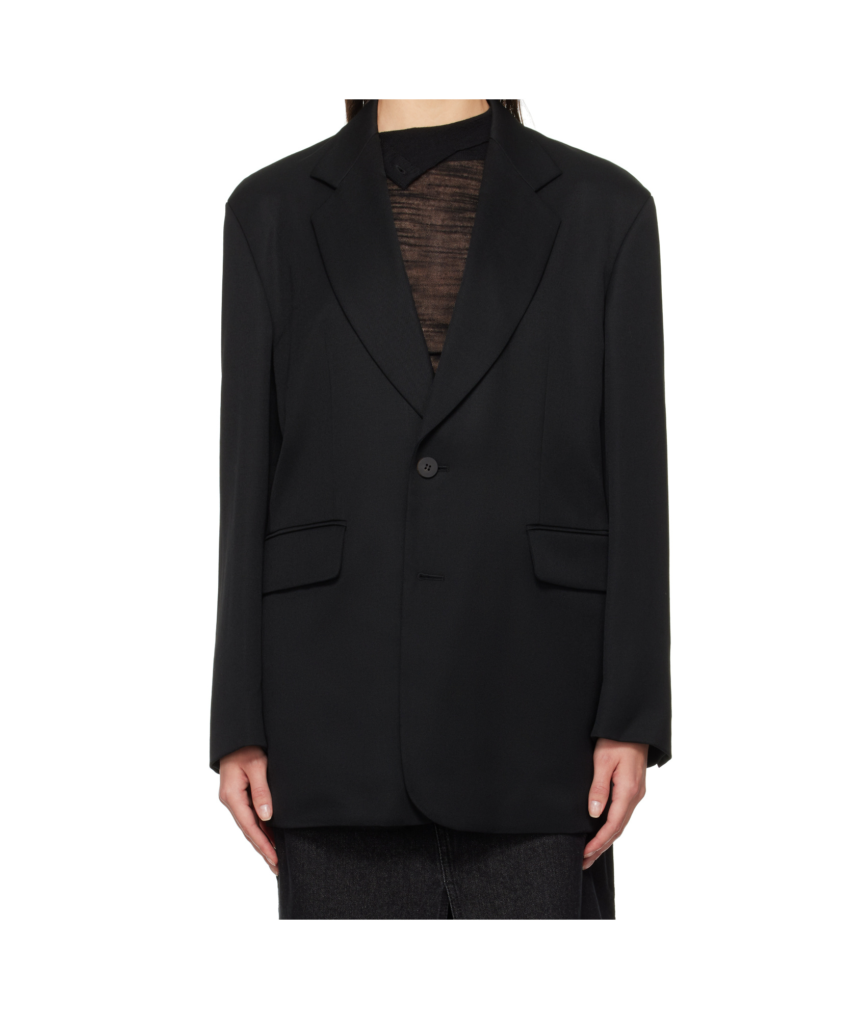 WOOYOUNGMI LONG-SLEEVED SUIT COAT 