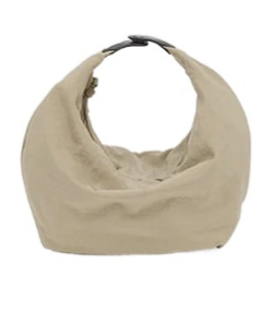 Lemaire Fortune Croissant Shoulder Bag In Nude