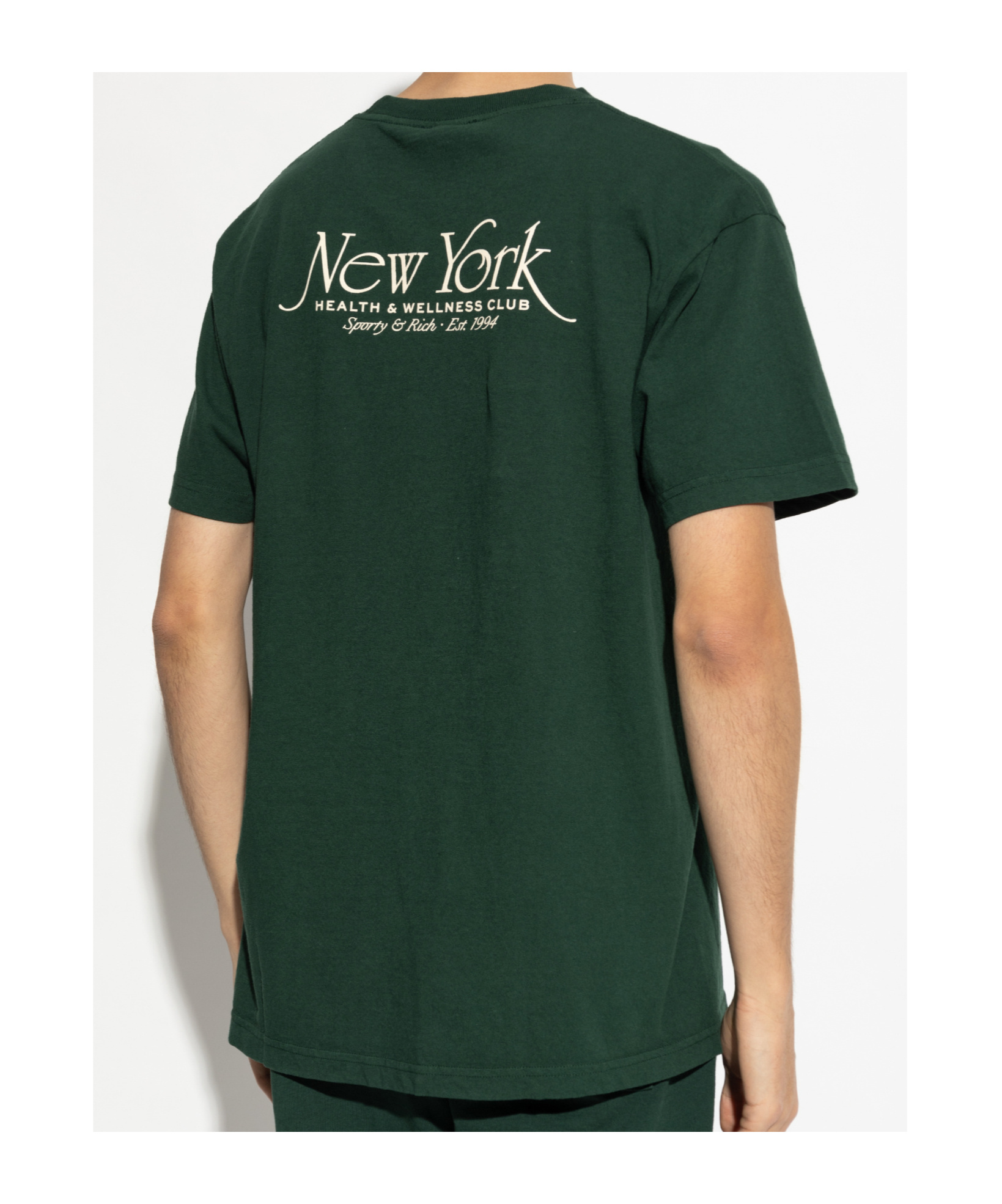 Sporty And Rich Short-sleeved T-shirt In Green