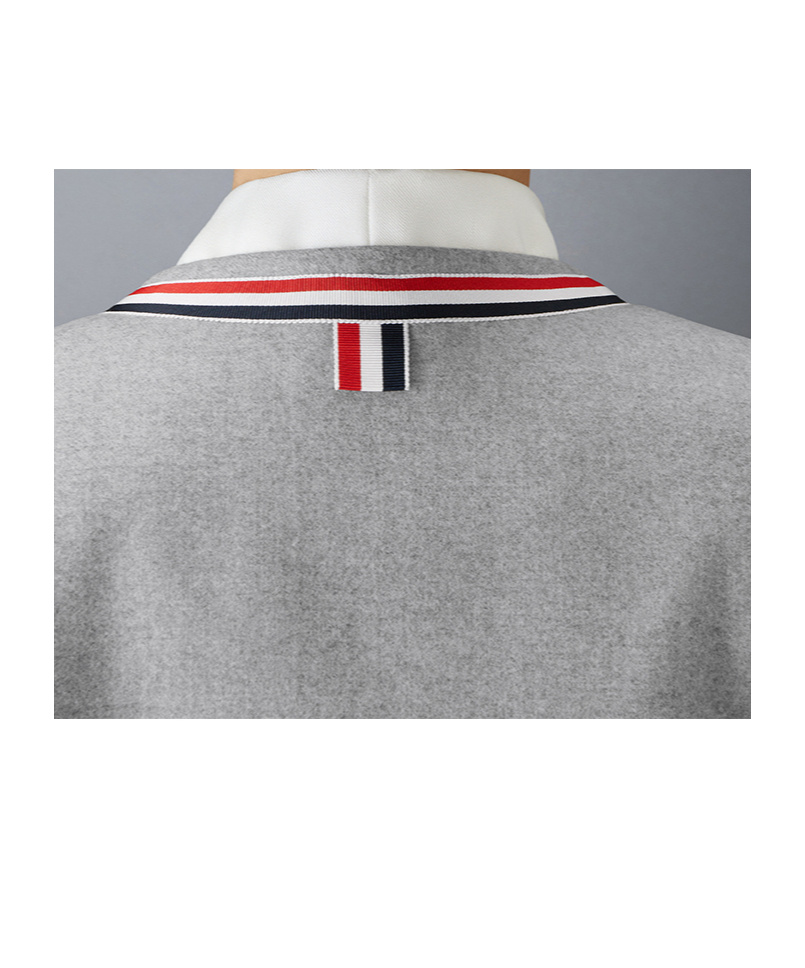 Thom Browne Bow Suit Coat In Gray