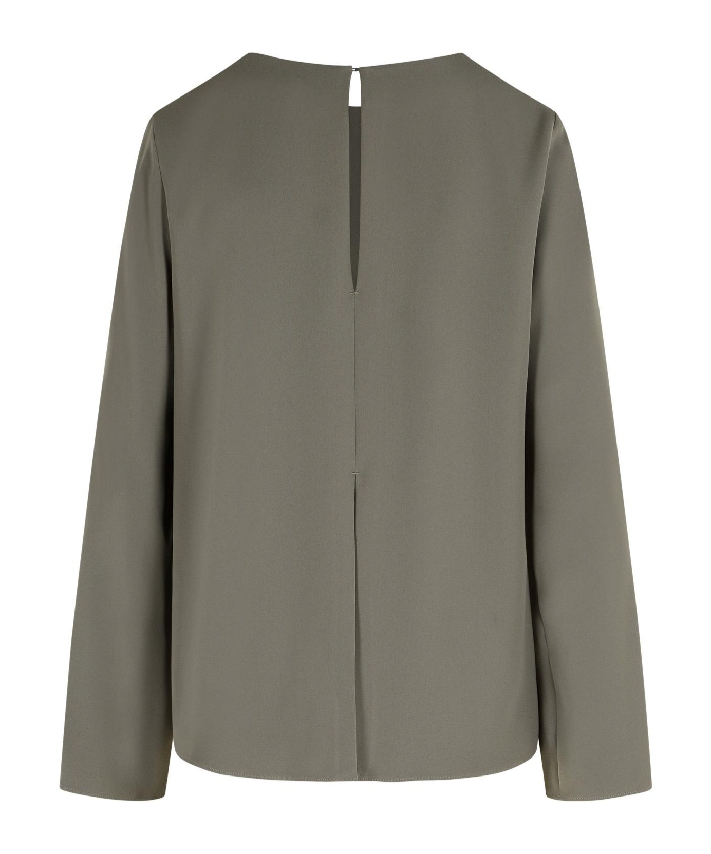 P.a.r.o.s.h Poker Grey Polyester Blouse In Gray