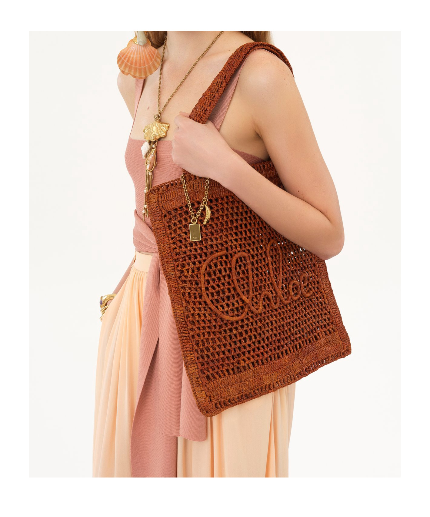 Chloé Summer Banana Shoulder Bag