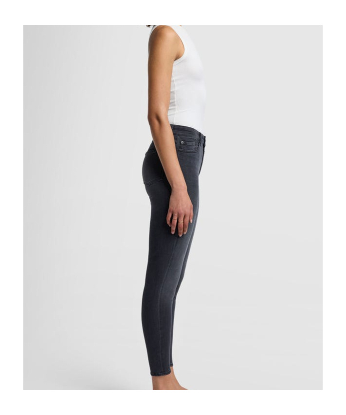7 For All Mankind Aubrey Jeans In Black