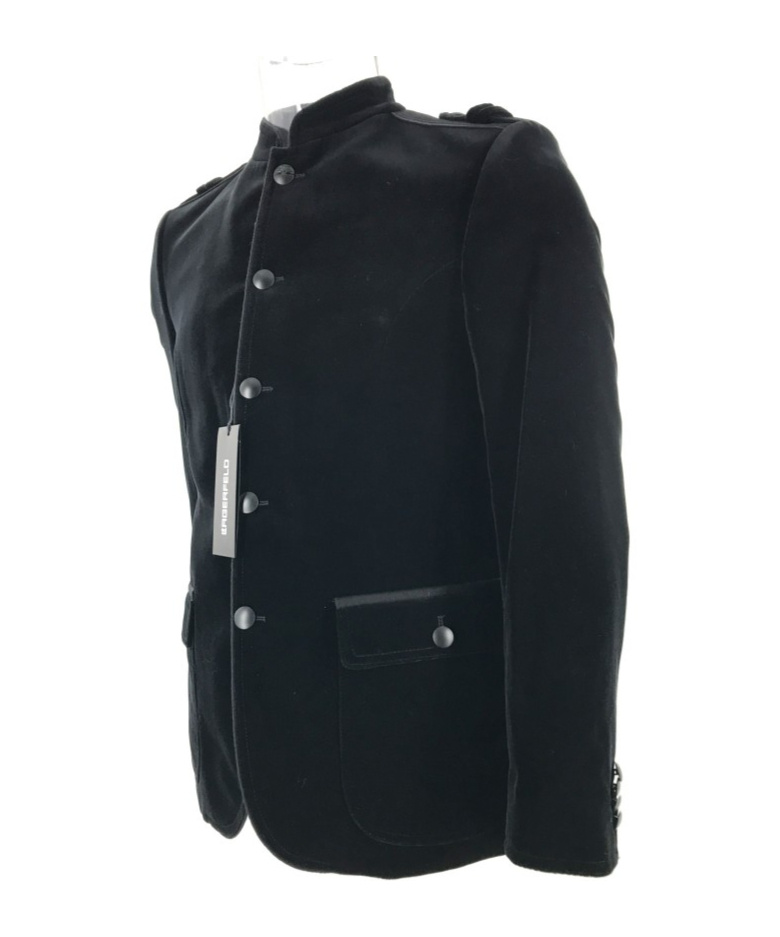 Karl Lagerfeld Single-breasted Zipper Casual Jacket In Black