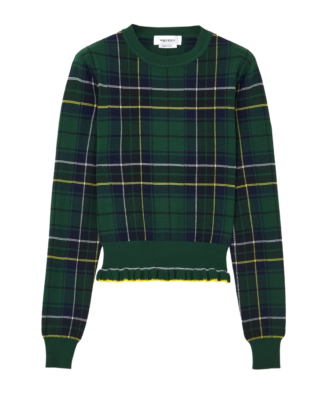 Alexander Mcqueen Sweater Mcqueen Woman Color Multicolor In Green