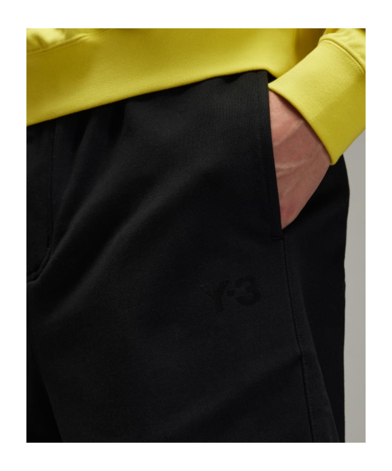 Y-3 Logo-print Elasticated-waist Shorts In Black