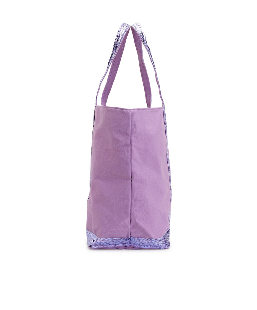 Vanessa Bruno Cabas Logo Tote In Purple