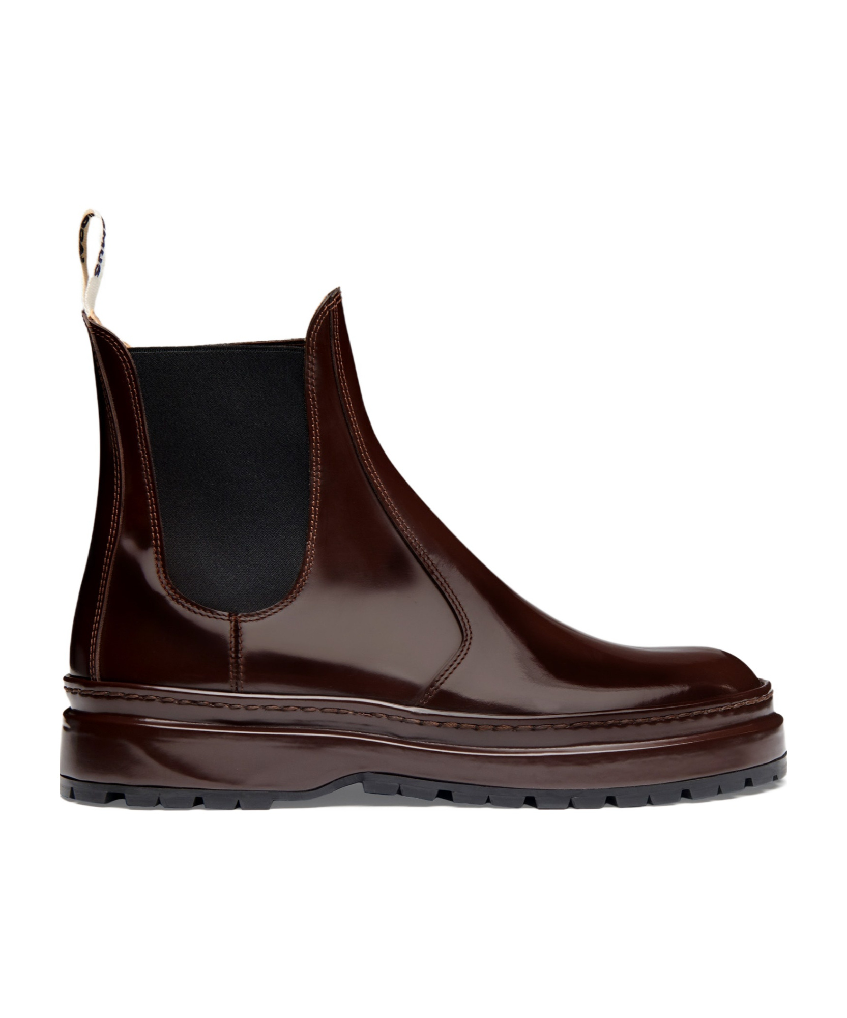 Jacquemus Les Chelsea Pavane Chelsea Boots In Black
