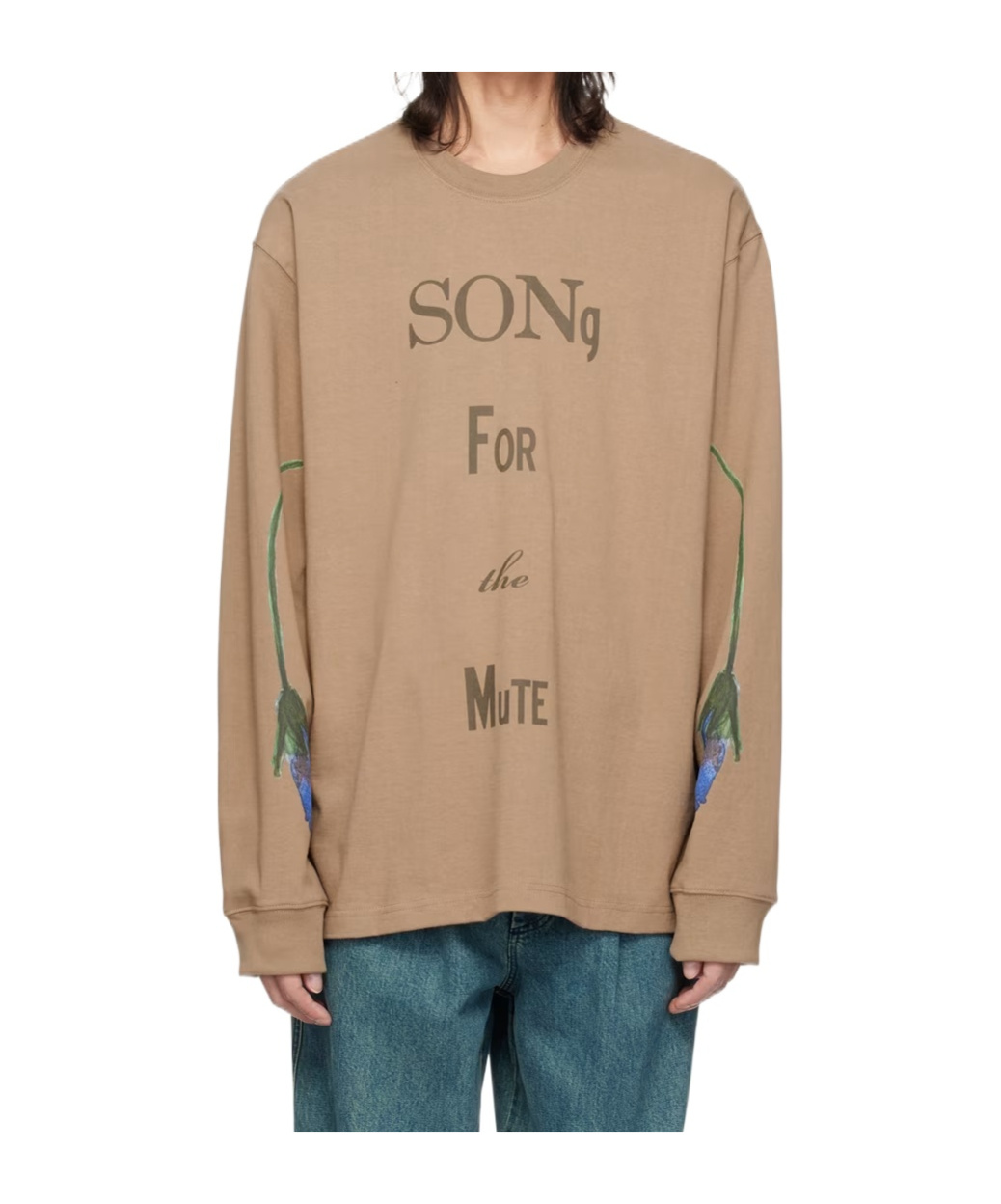 Song For The Mute Graphic Print Sweatshirt
