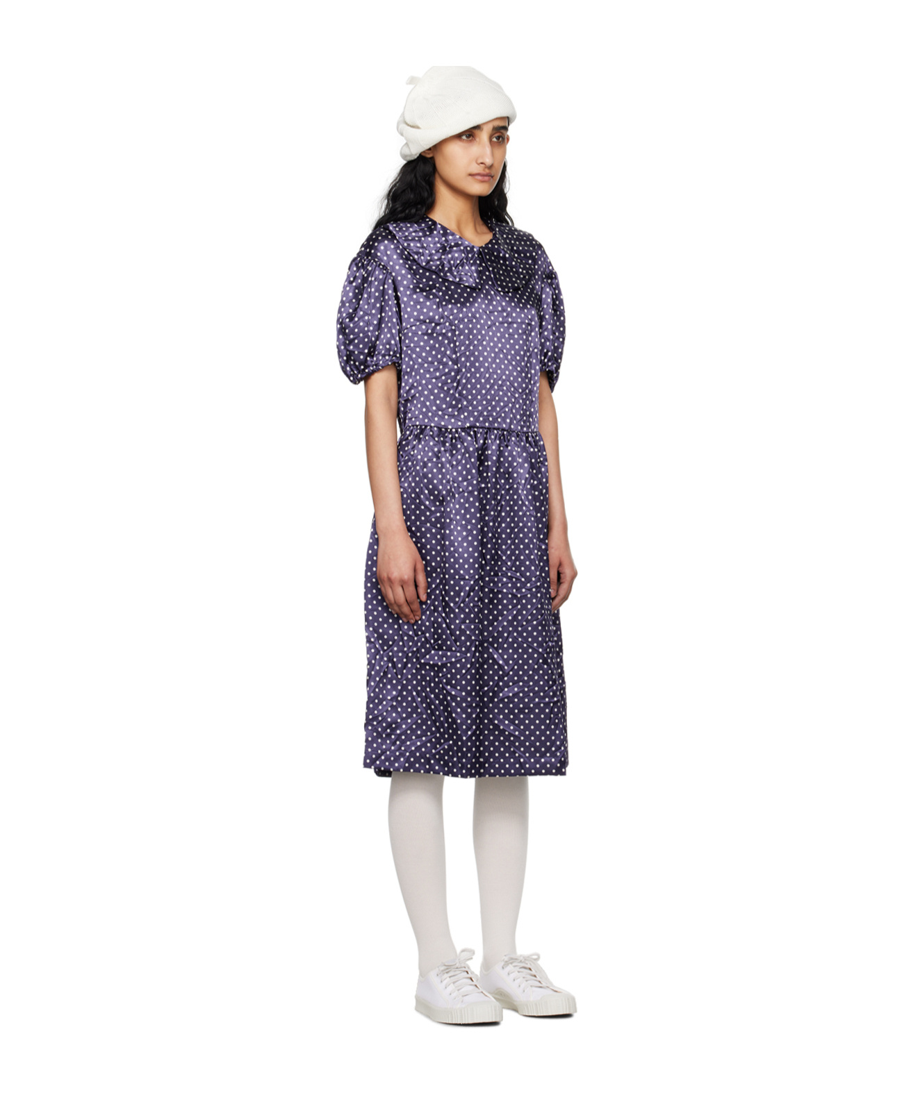 COMME DES GARÇONS POLKA DOT MID-LENGTH DRESS