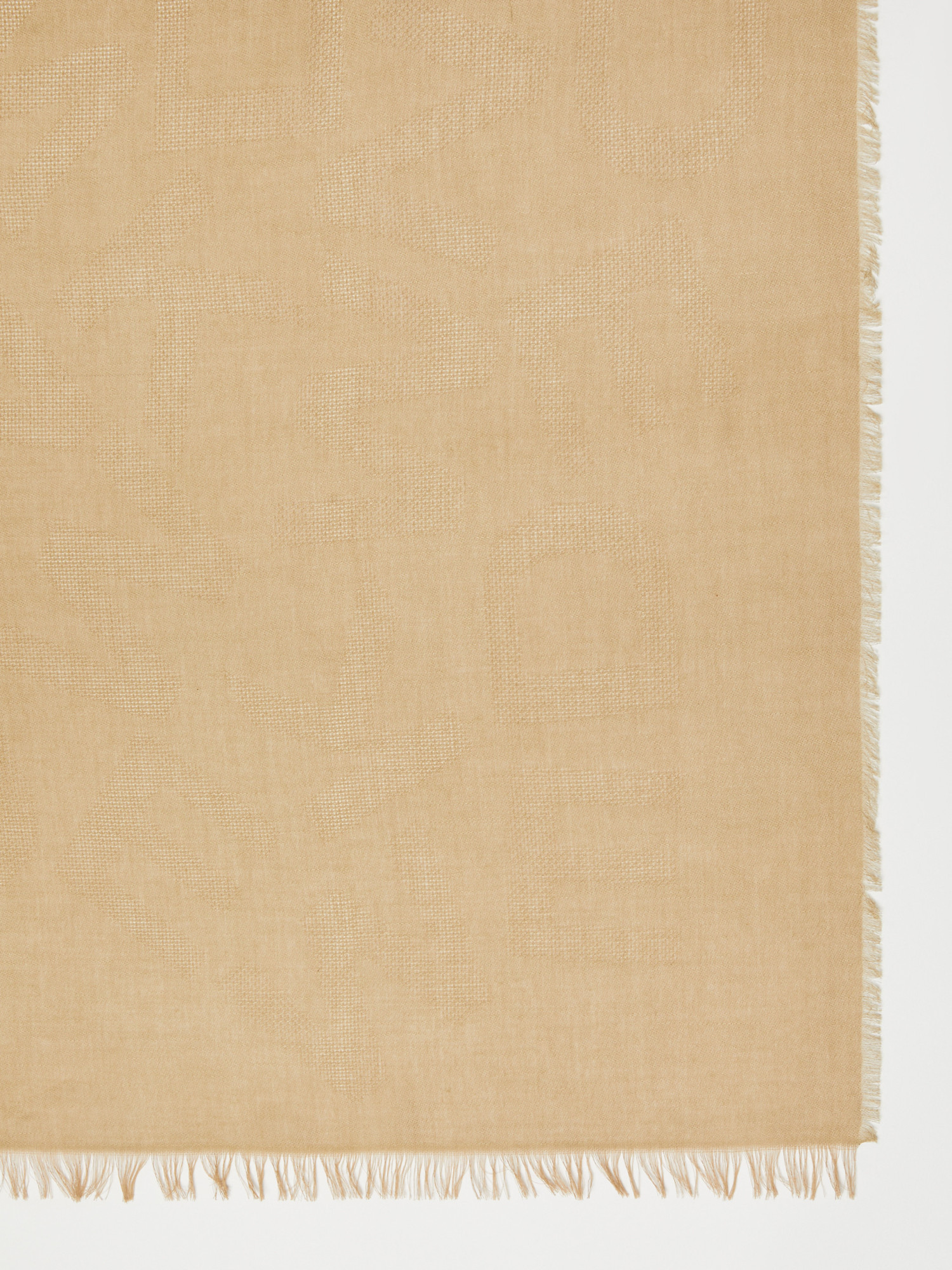 Weekend Max Mara Cashmere Scarf In Nude