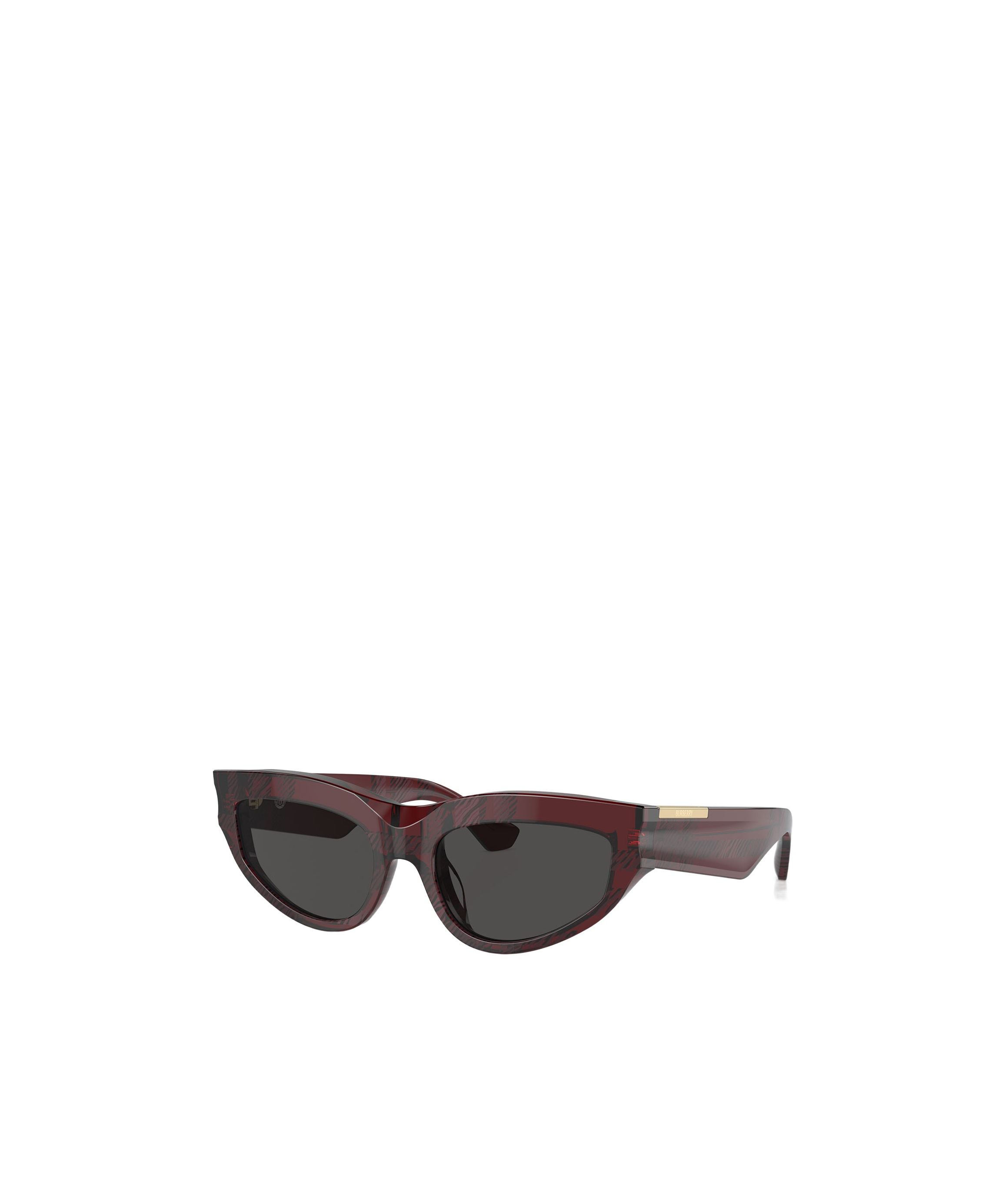 Burberry Dark Grey Cat Eye Ladies Sunglasses Be4425u 411587 55 In Red