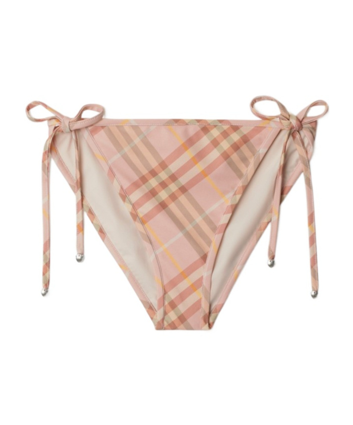 Burberry String Bikini Bottom In Nude