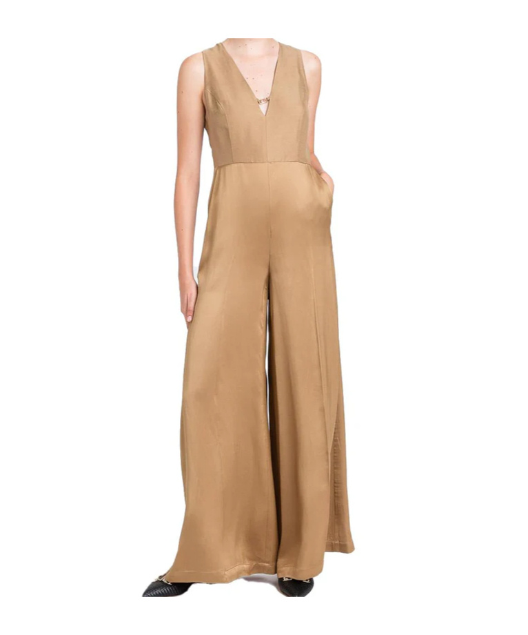 Twinset Logo-plaque Midi Dress