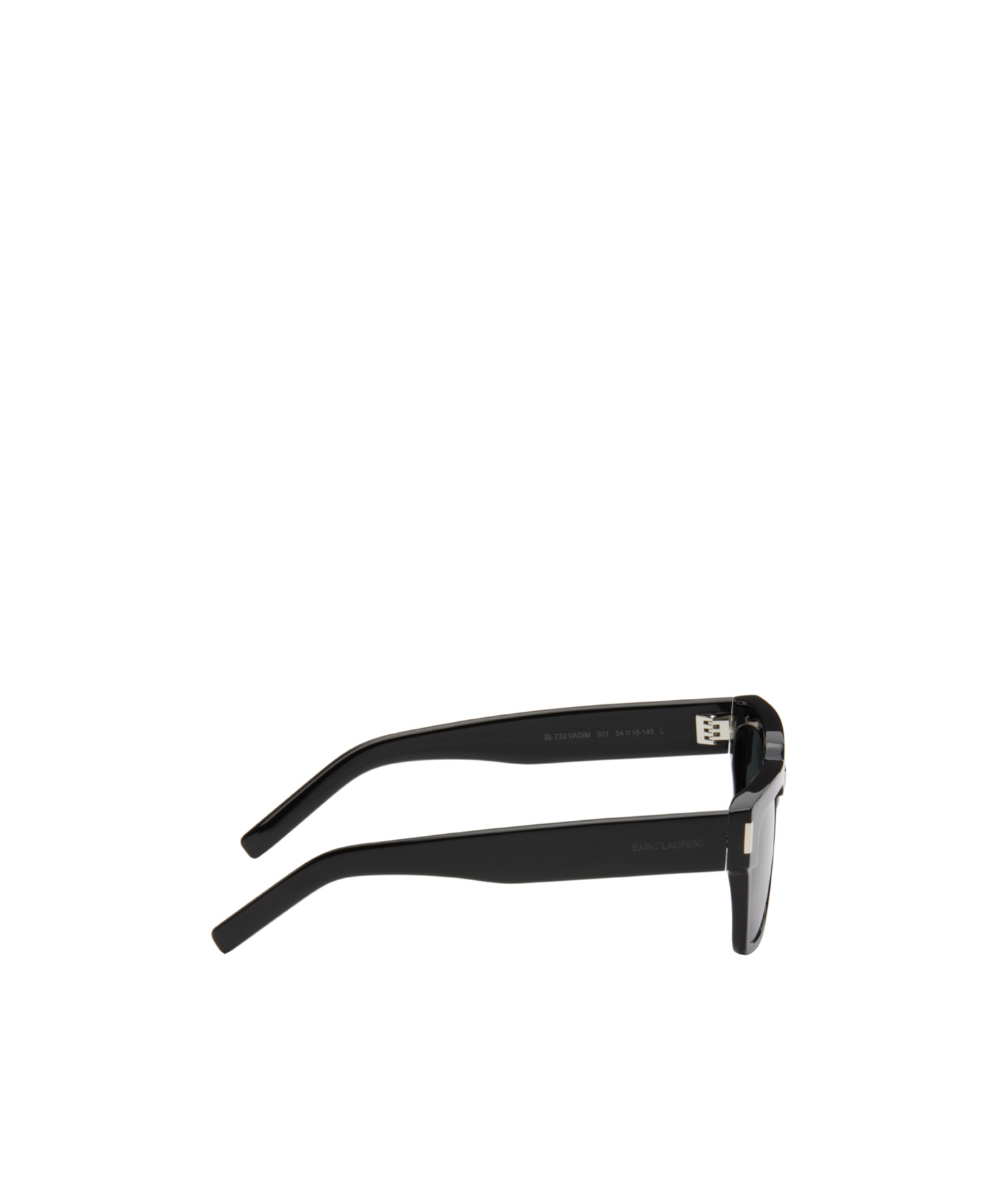Saint Laurent Black Sl 732 Vadim Sunglasses In Gray