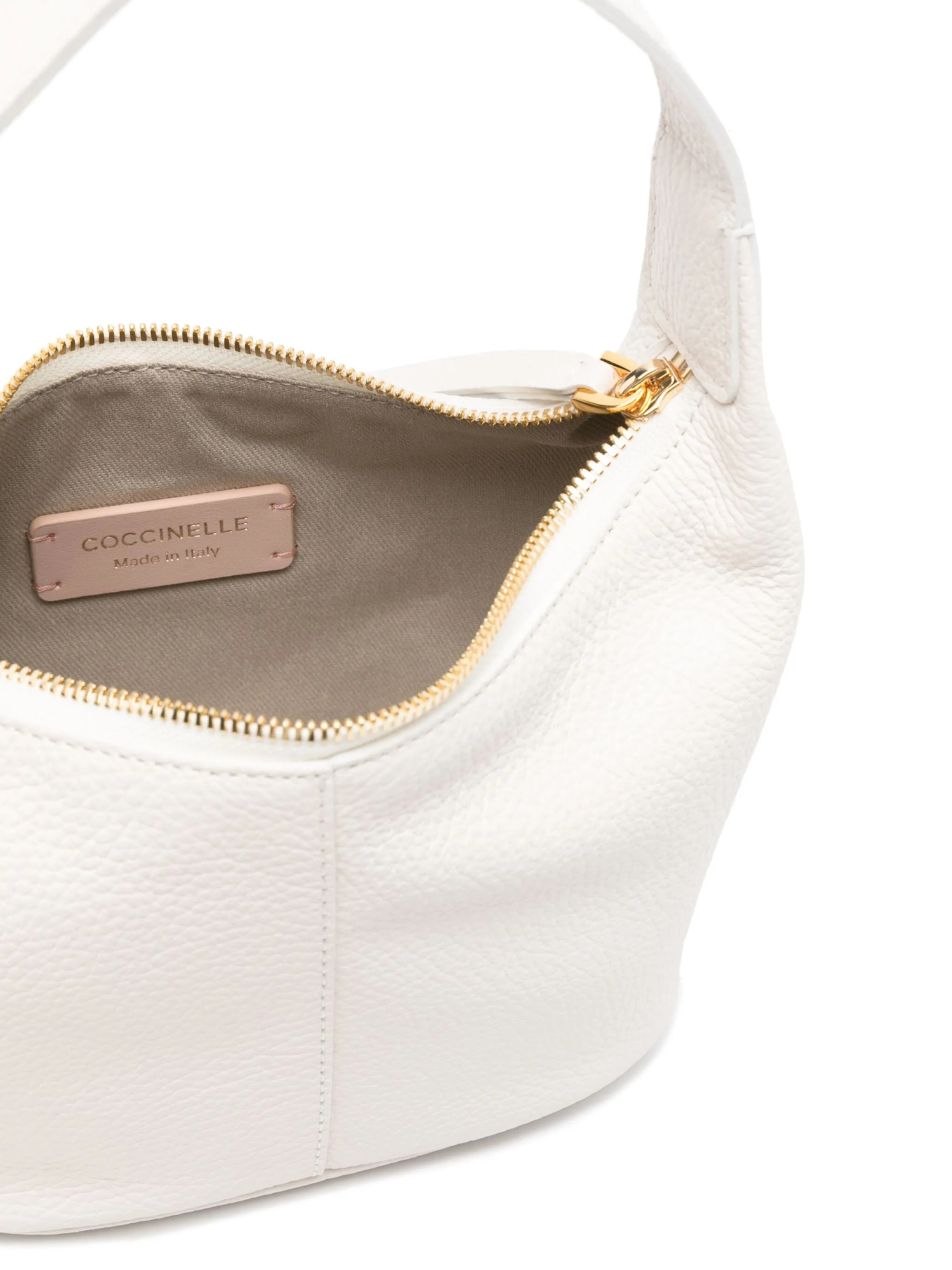 Coccinelle Mini Fernanda Tote Bag In White
