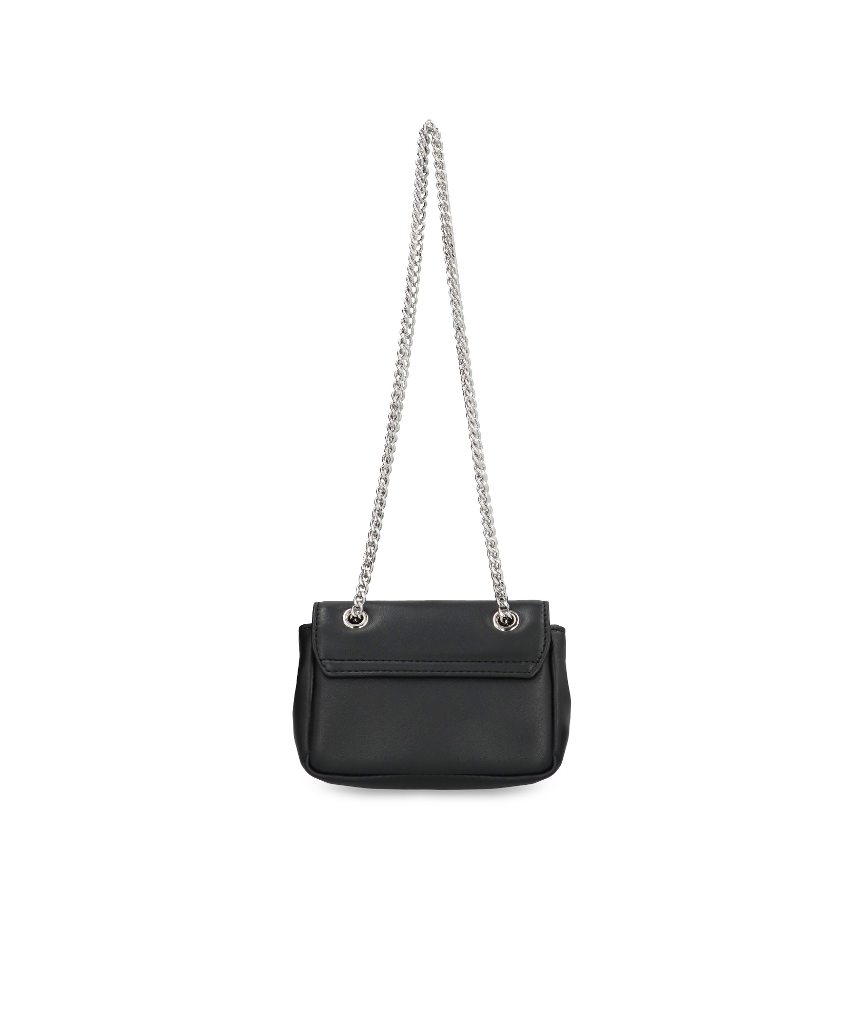 Vivienne Westwood Leather Mini Crossbody Bag In Black