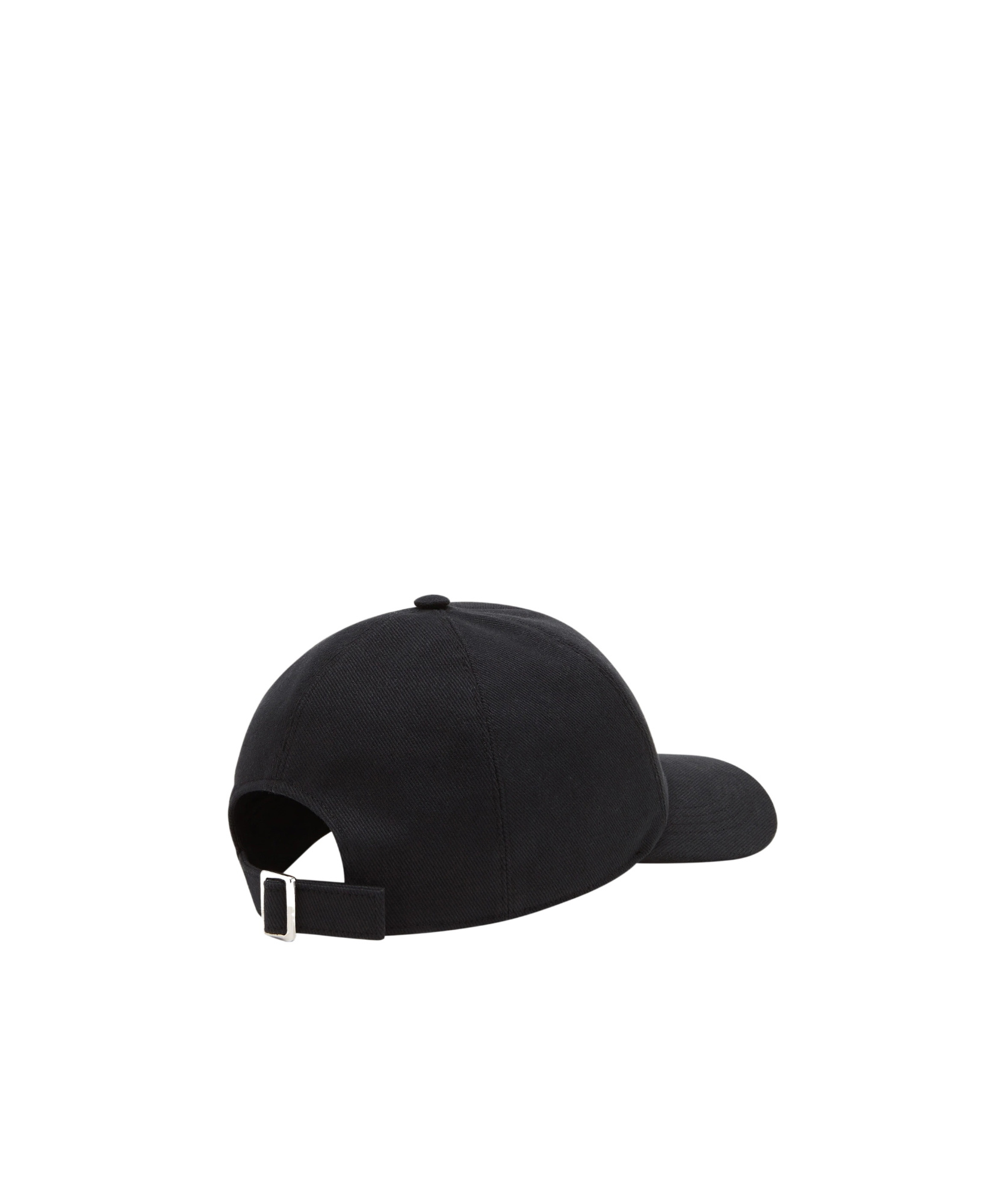 Ferragamo Front Logo Baseball Cap In Black