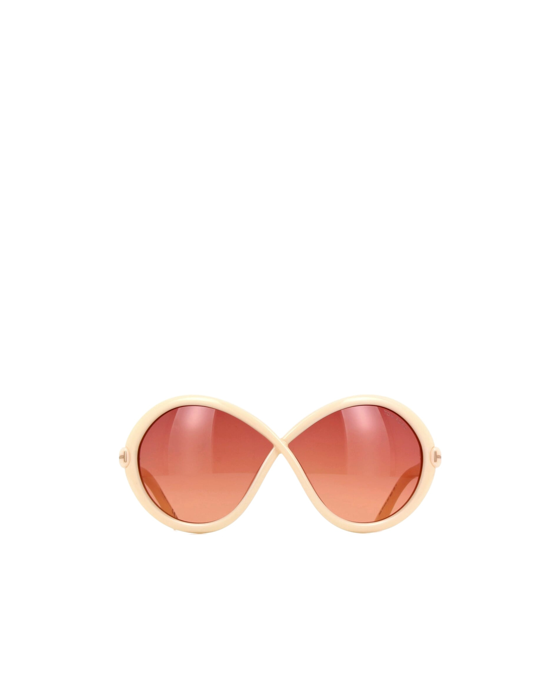 Tom Ford Logo Sunglasses In Red