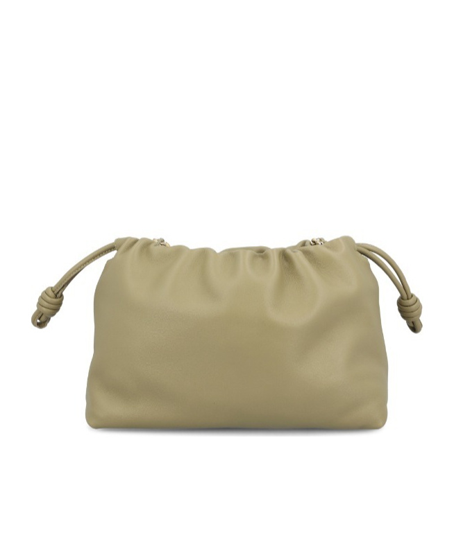 Loewe Medium Flamenco Purse In Mellow Nappa Lambskin In Nude
