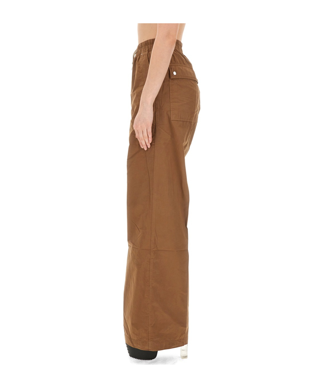 Rick Owens Drkshdw Drkshdw By Rick Owens Woman Pants Brown Size L Cotton In Brown