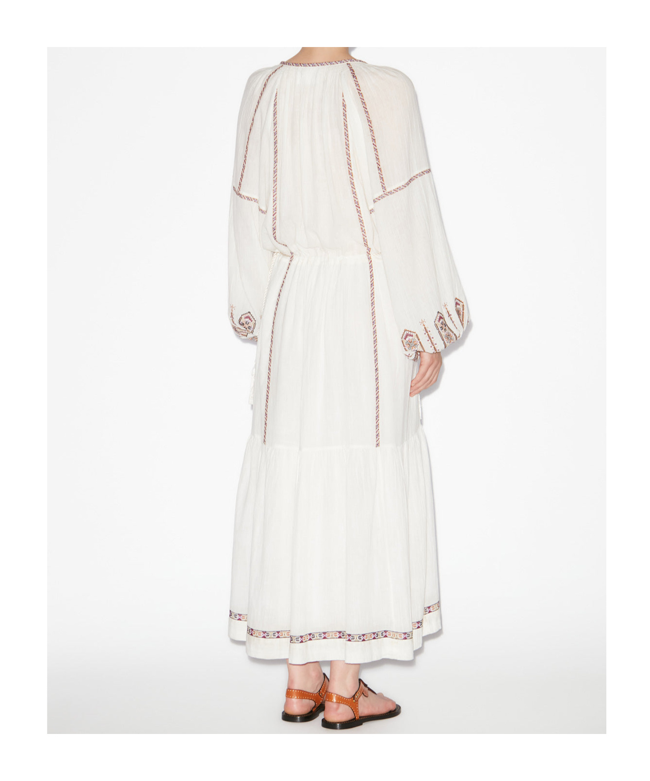 Isabel Marant Étoile Maxirock Florenza Aus Baumwolle In White