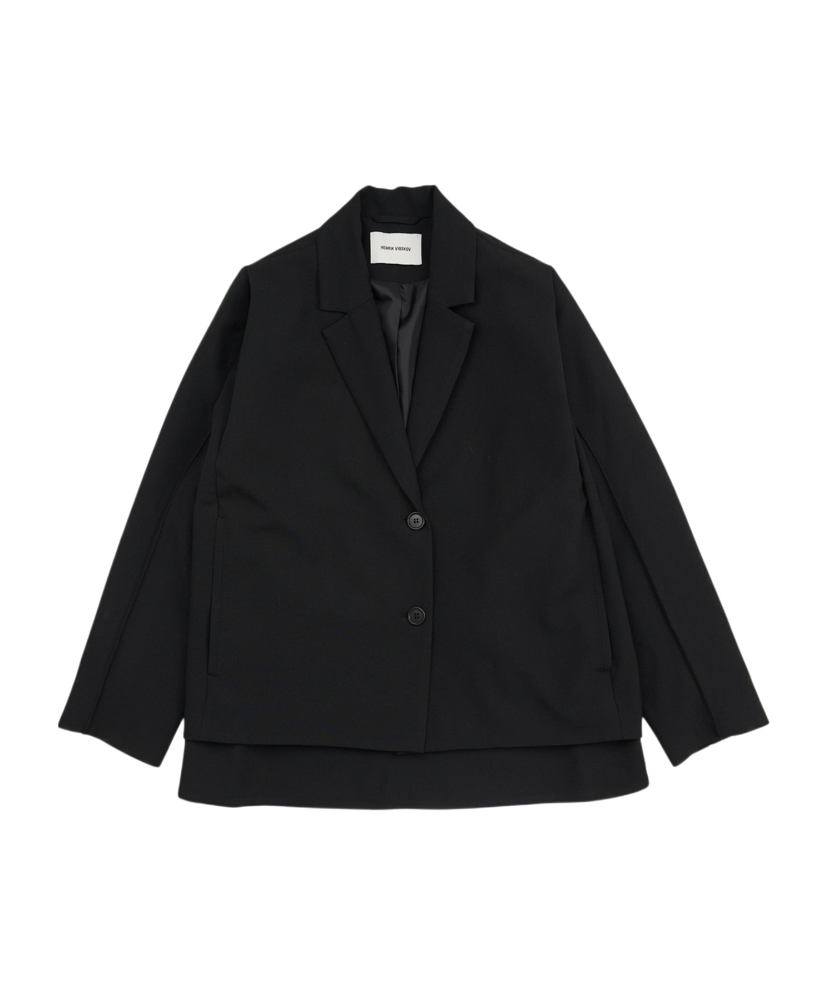 HENRIK VIBSKOV LONG-SLEEVED SUIT JACKET 