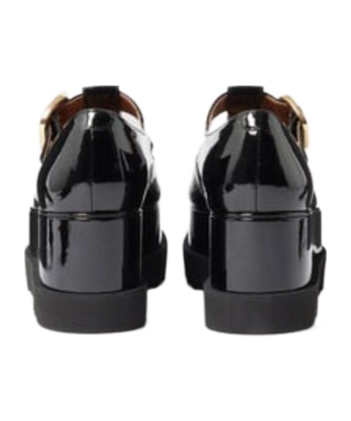 Stella Mccartney Elyse T-bar Platform Mary Janes In Black