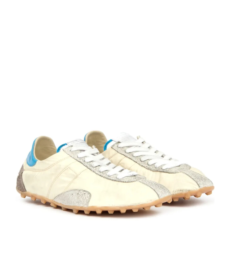 Maison Margiela Studded Sole Low Top Sprinters In White