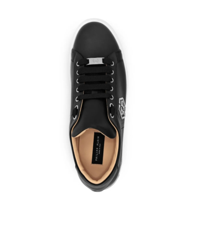 Philipp Plein Round Toe Low Top Casual Shoes In Black