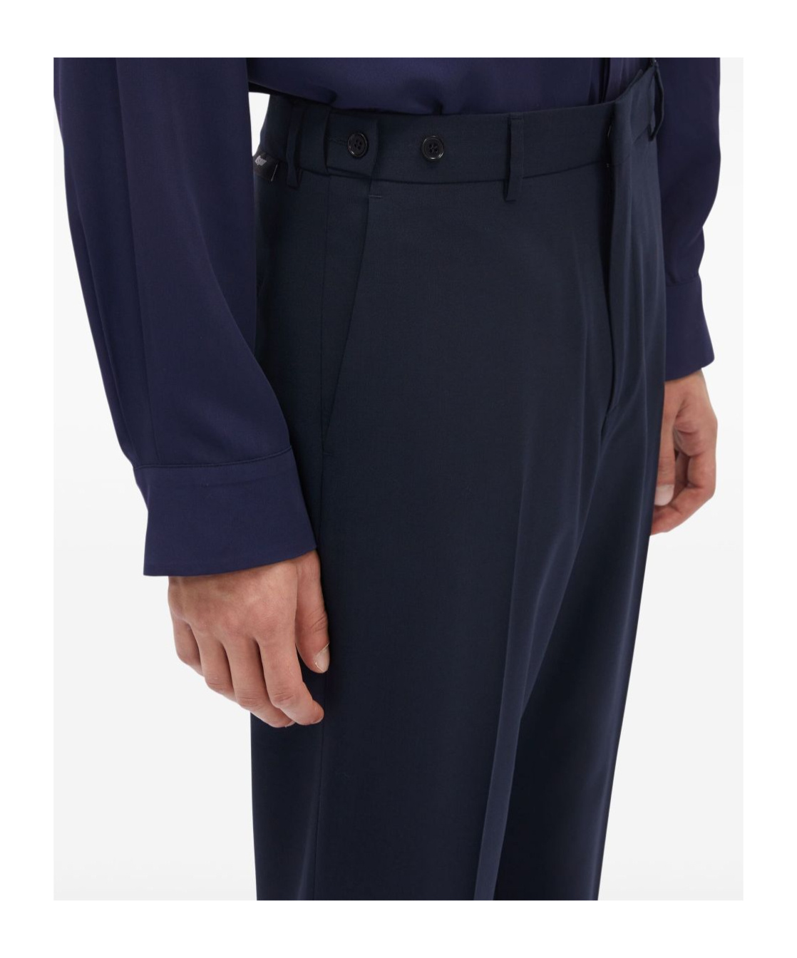 Msgm Virgin Wool-blend Trousers