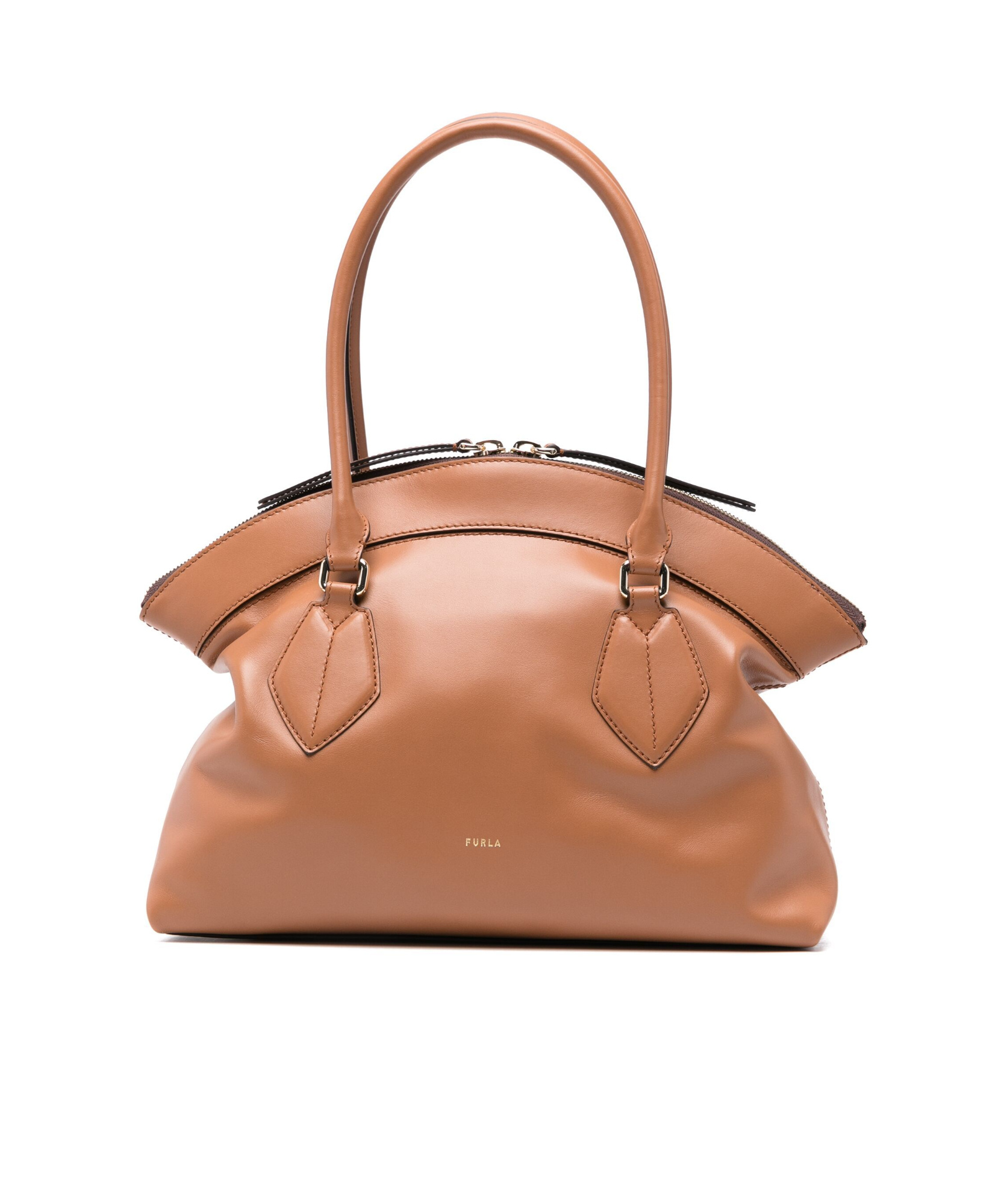 Furla Erica Tote Bag In Brown