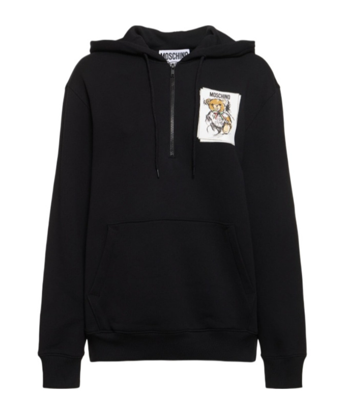 Moschino Felpa Con Cappuccio Teddy Bear