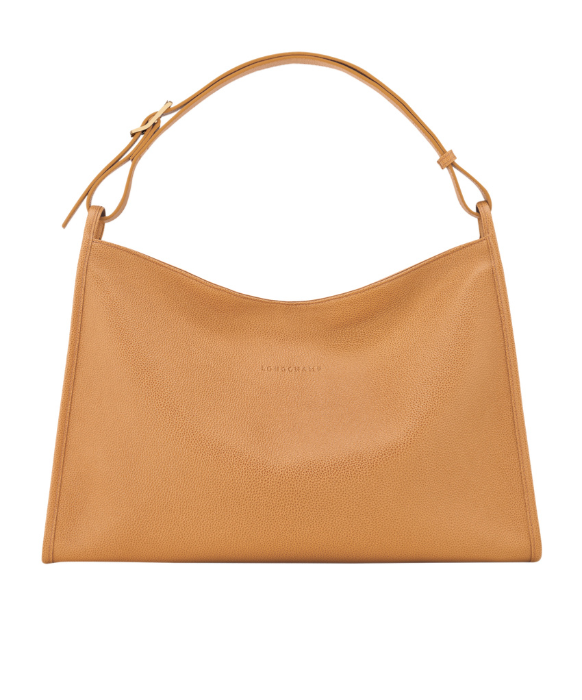 Longchamp Le Foulonné Xl Shoulder Bag In Walnut
