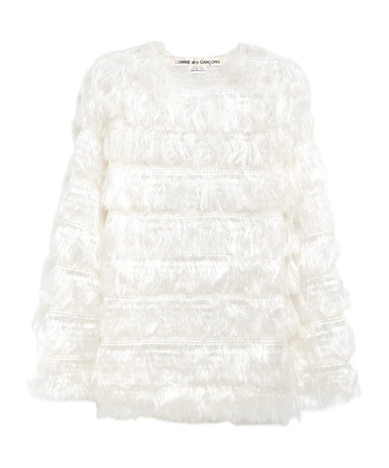 Comme Des Garçons Fringed T-shirt