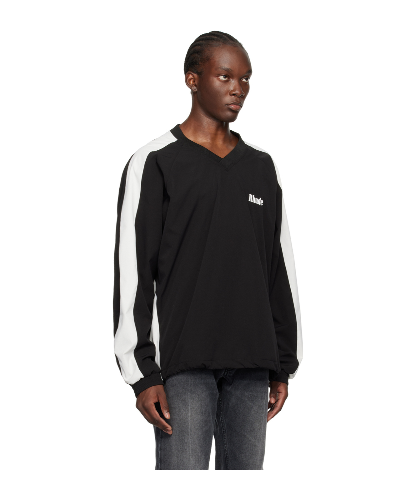 Rhude Raven Pullover In Black