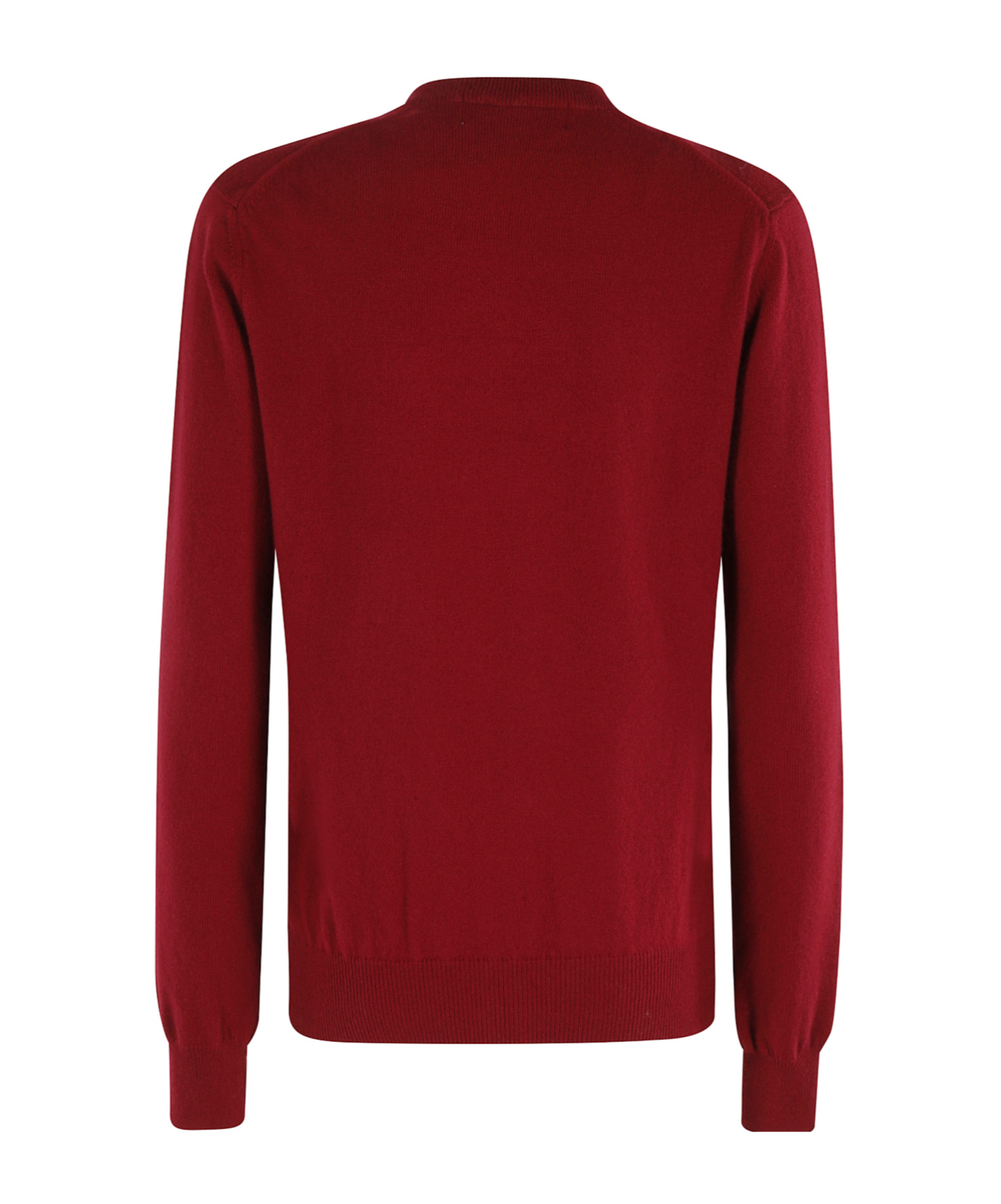 Comme Des Garçons Play Logo Patch Button-up Cardigan In Red