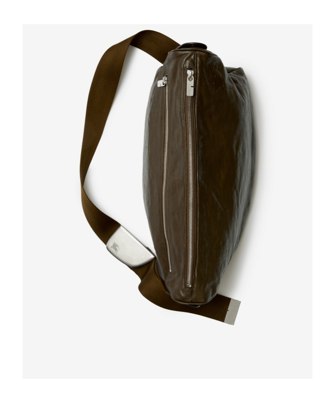 Burberry Large Shield Messenger Bag In Black