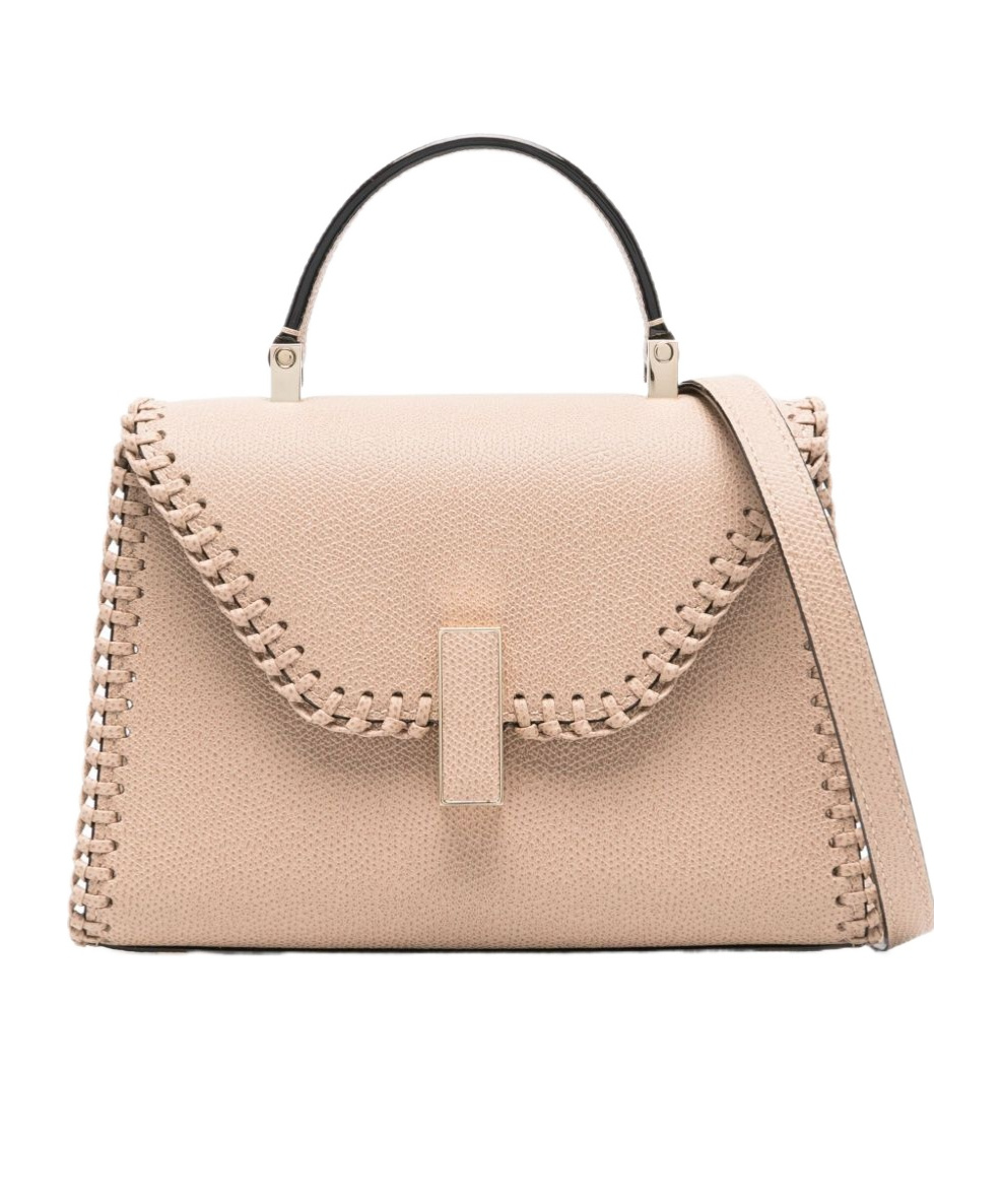 Shop Valextra Flip Shoulder Bag In Nude