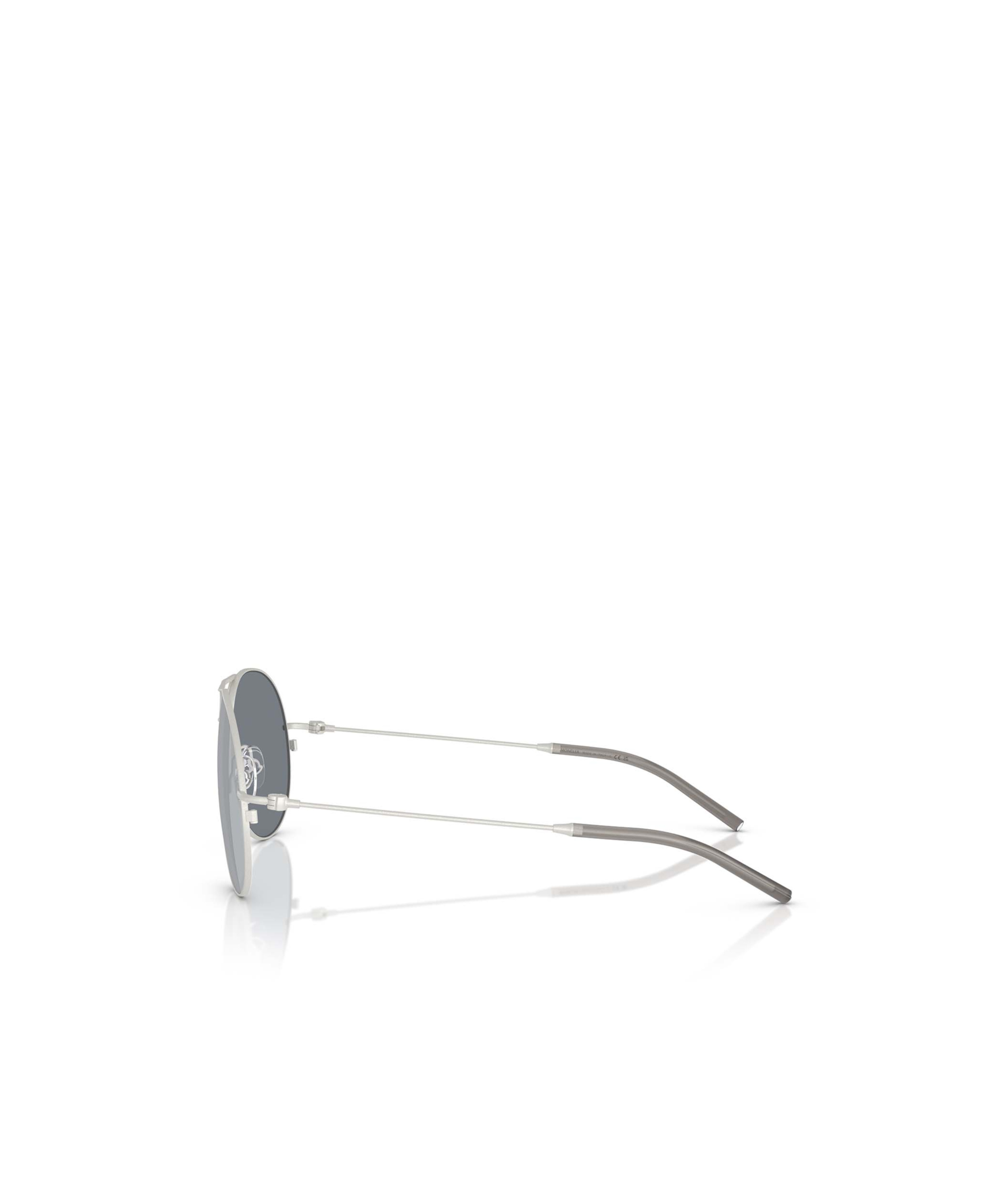 Moncler Eyewear Aviator Frame Sunglasses In Gray