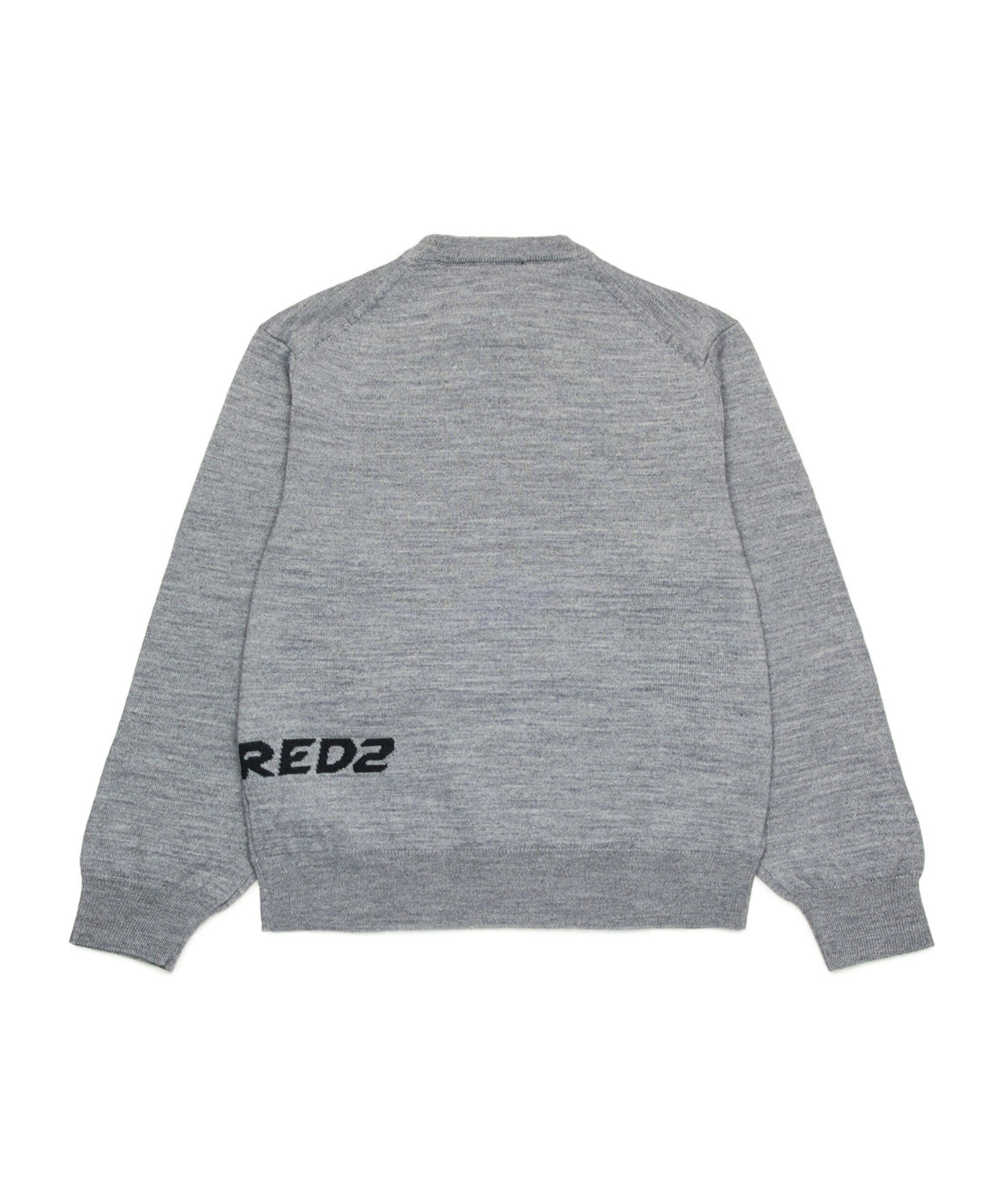 Dsquared2 Logo-jacquard Jumper In Gray